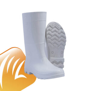 Bota PVC Branca - KLM Luvas