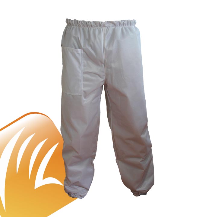 Calça Apicultor branco, amarelo e bege - KLM Luvas