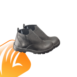 Botina de Segurança Com Bico de Aço Ou PVC - Soladado Borracha