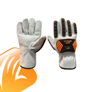 Luva de Vaqueta Anti Impacto